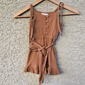 Bailey's Blossoms Shorts Romper NEW